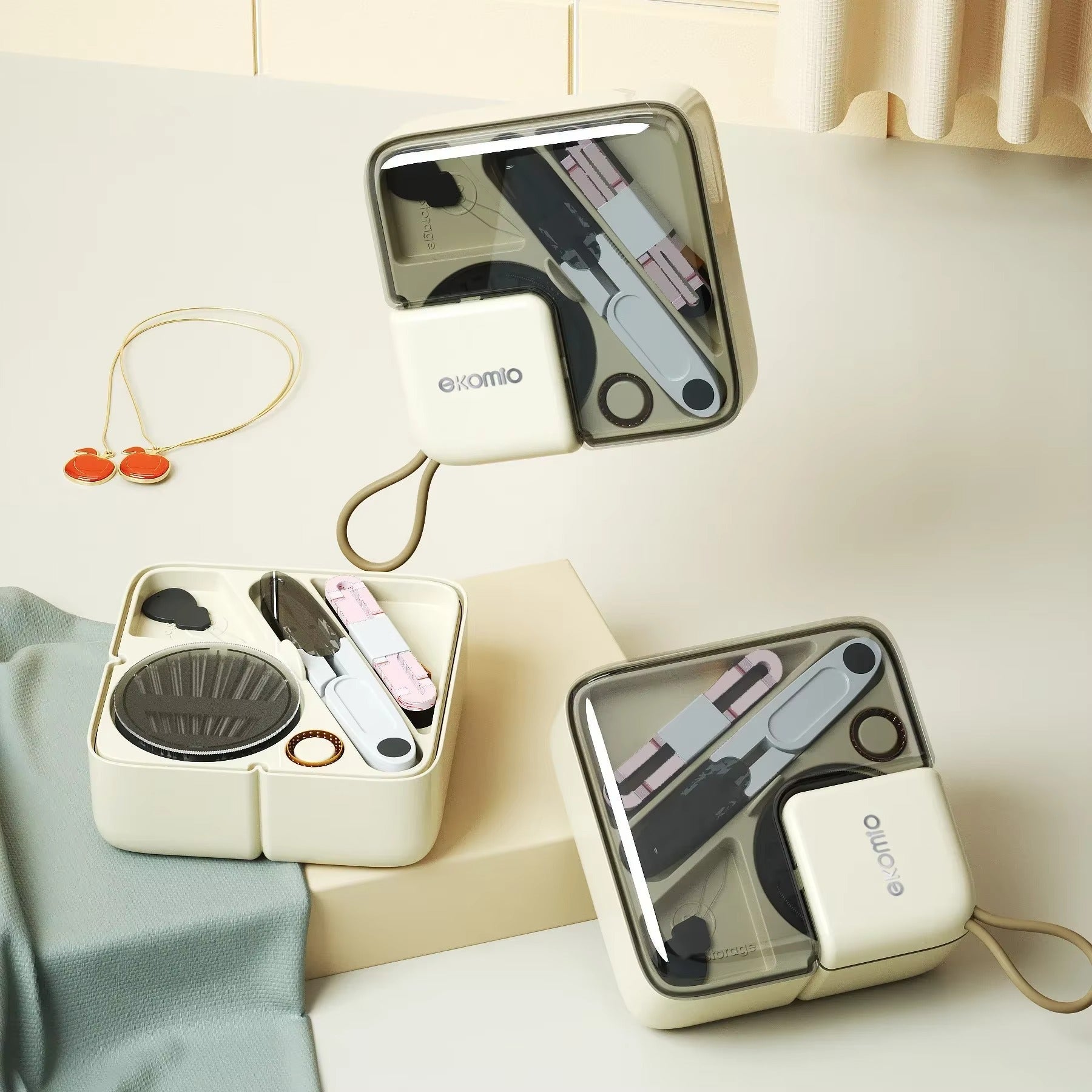 Square Sewing Box